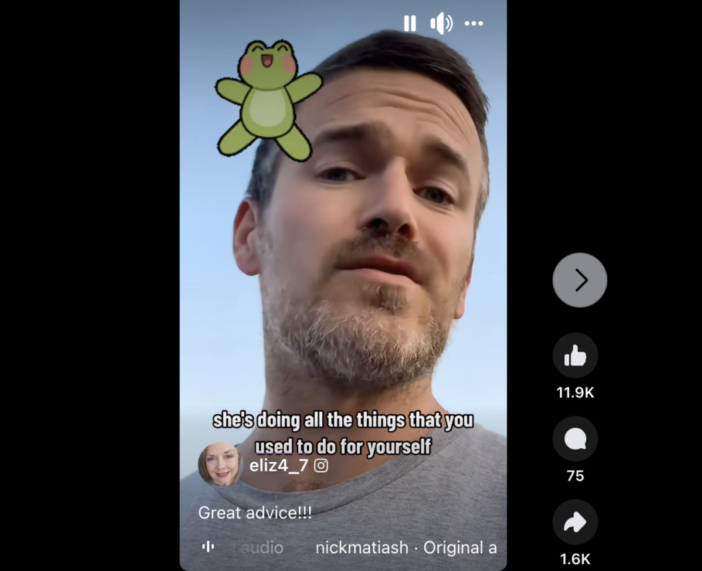 Man in a viral video